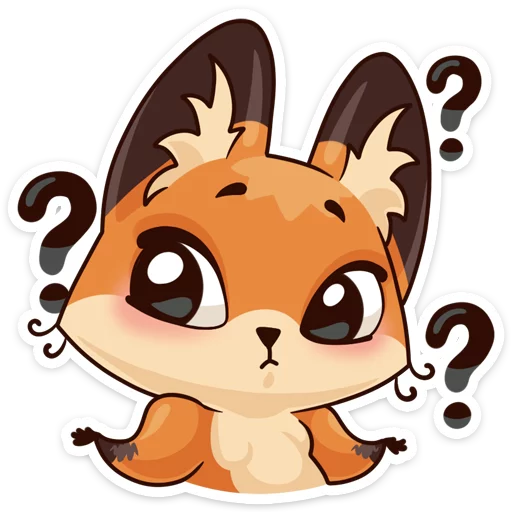 🤔 Стикер «Luna» для Telegram