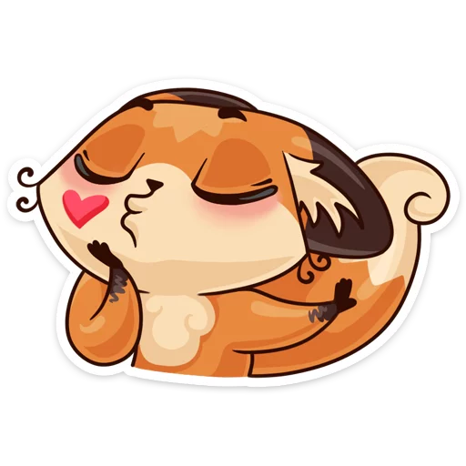 😘 Стикер «Luna» для Telegram