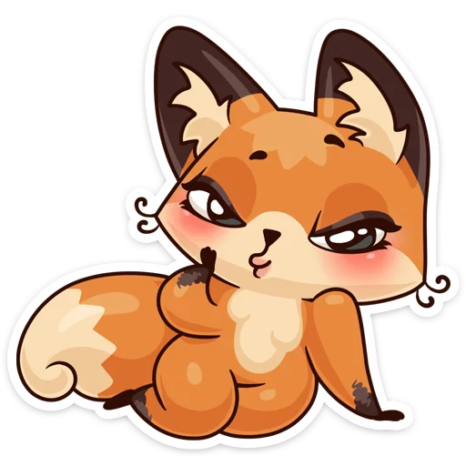 😚 Стикер «Luna» для Telegram