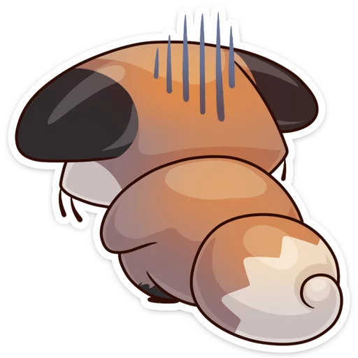 😰 Стикер «Luna» для Telegram