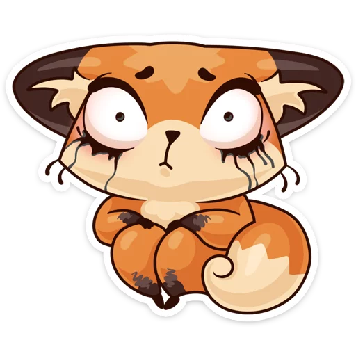 😨 Стикер «Luna» для Telegram