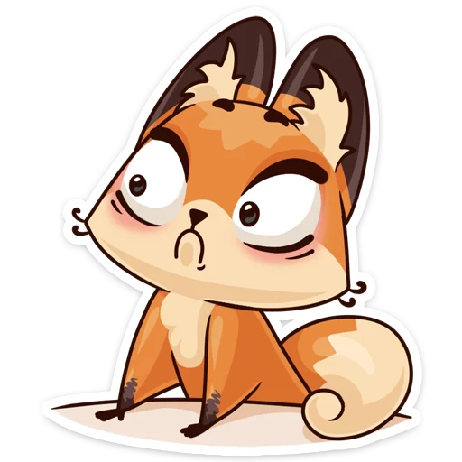 😐 Стикер «Luna» для Telegram