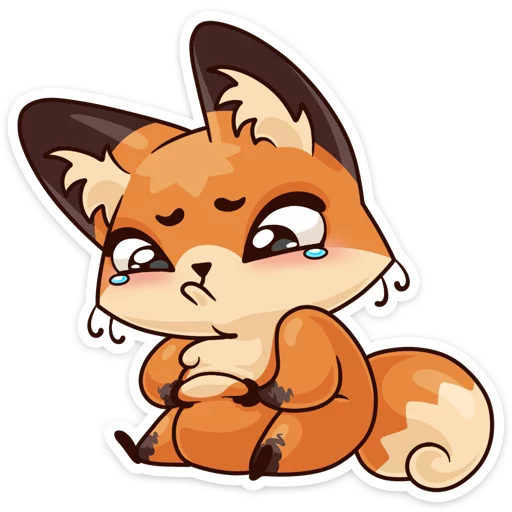 😢 Стикер «Luna» для Telegram