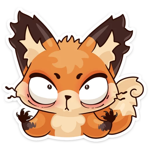 😶 Стикер «Luna» для Telegram