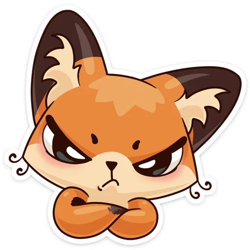 😠 Стикер «Luna» для Telegram