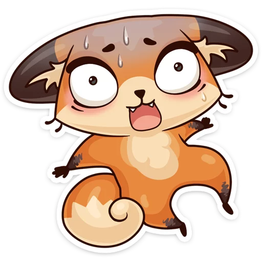 😨 Стикер «Luna» для Telegram