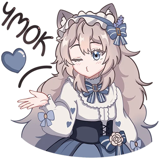 😘 Стикер «Мяути» для Telegram
