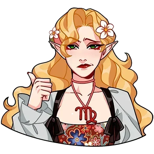🫤 Стикер «Мэйди Без Текста» для Telegram