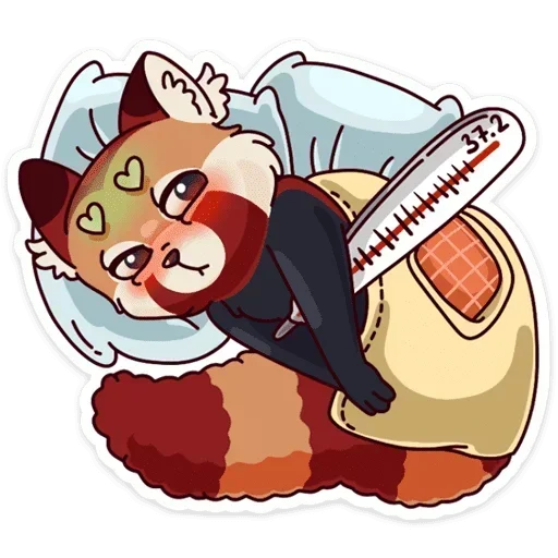 🤒 Стикер «Мику» для Telegram