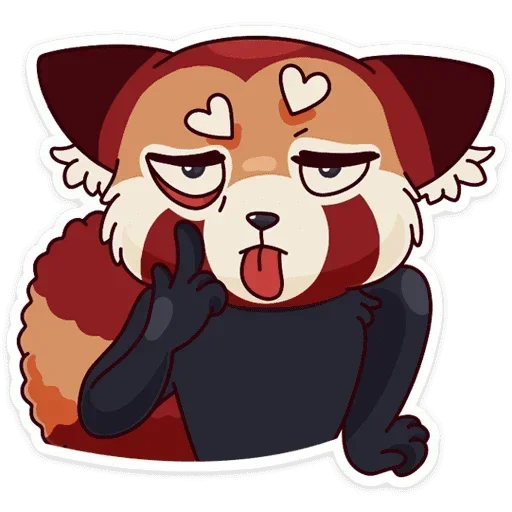 🖕 Стикер «Мику» для Telegram