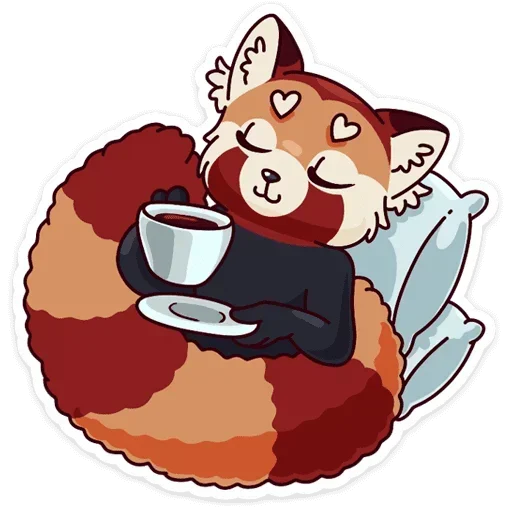 ☕ Стикер «Мику» для Telegram