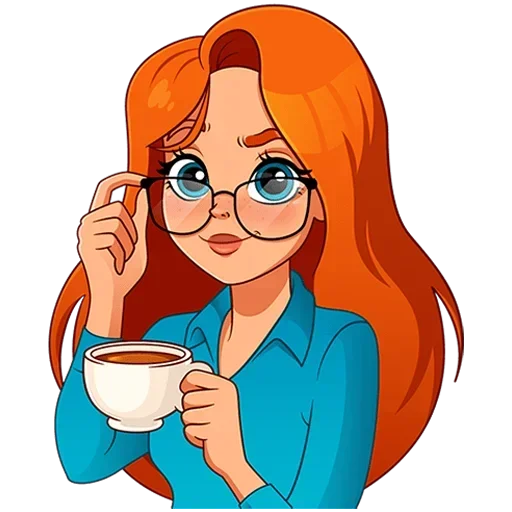 🫤 Стикер «Мисс Бомбори Без Текста» для Telegram