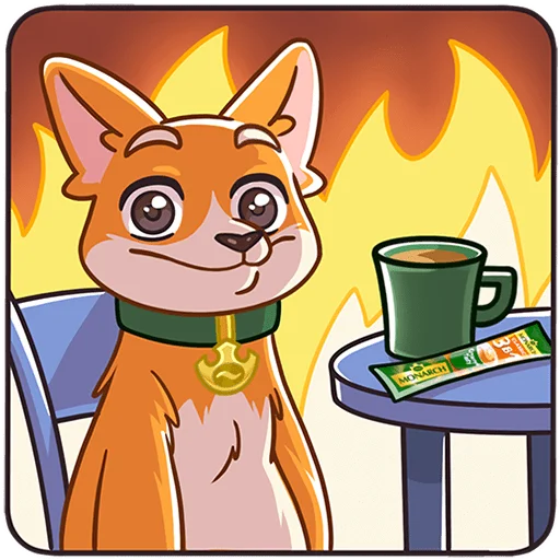 🔥 Стикер «Миксик» для Telegram