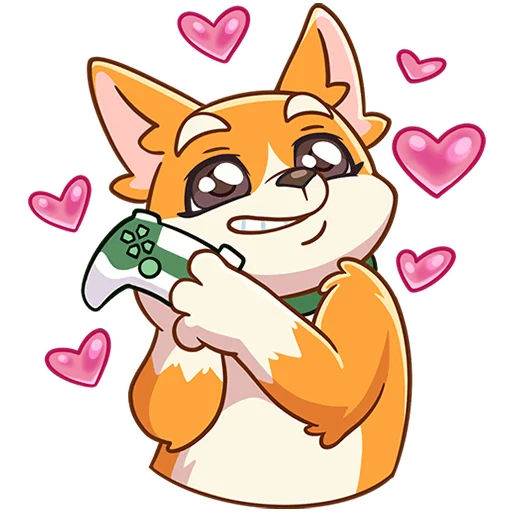 🥰 Стикер «Миксик» для Telegram