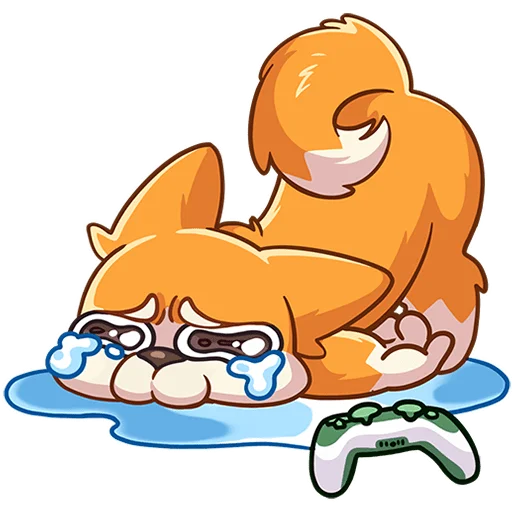 😭 Стикер «Миксик» для Telegram
