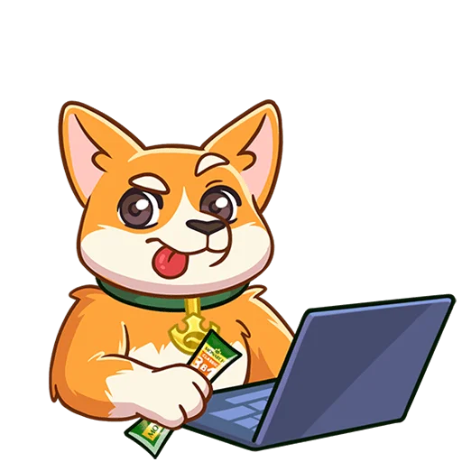 💻 Стикер «Миксик Без Текста» для Telegram