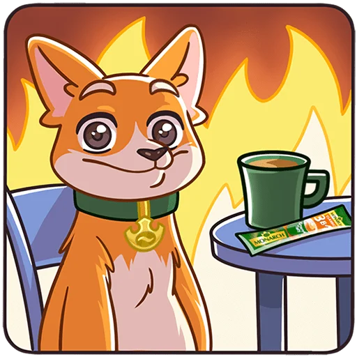 🔥 Стикер «Миксик Без Текста» для Telegram