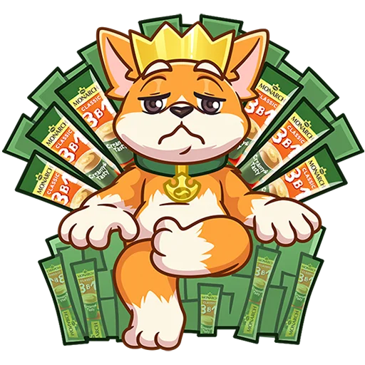 🤨 Стикер «Миксик Без Текста» для Telegram