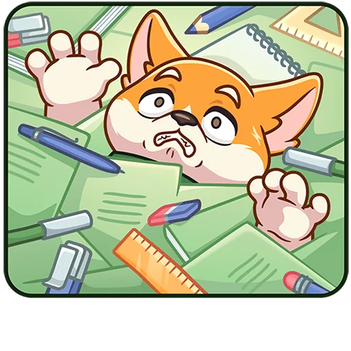 🫣 Стикер «Миксик Без Текста» для Telegram