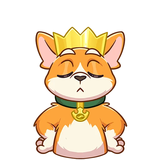 👑 Стикер «Миксик Без Текста» для Telegram