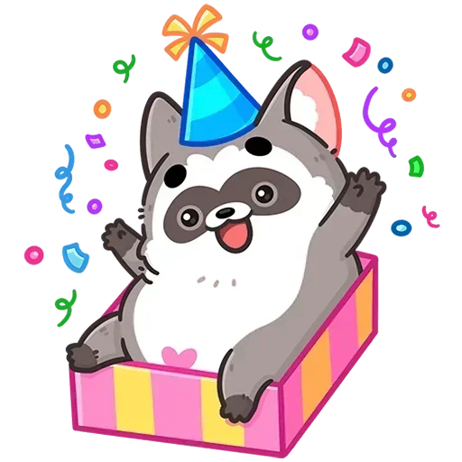 🥳 Стикер «Мокко Без Текста» для Telegram