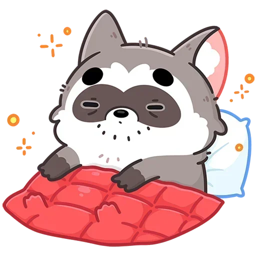😴 Стикер «Мокко Без Текста» для Telegram