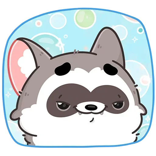 🛀 Стикер «Мокко Без Текста» для Telegram