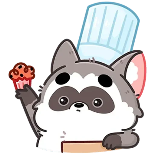👨‍🍳 Стикер «Мокко Без Текста» для Telegram