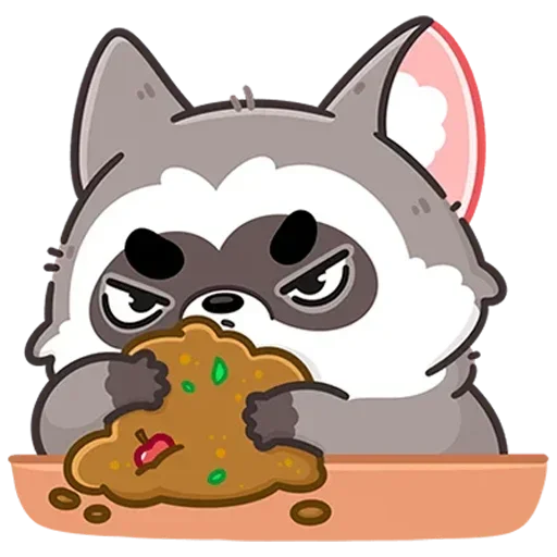💩 Стикер «Мокко Без Текста» для Telegram