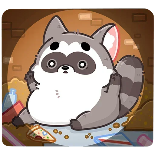 🍕 Стикер «Мокко Без Текста» для Telegram