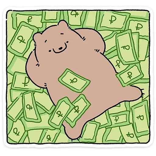 🤑 Стикер «Мишич» для Telegram