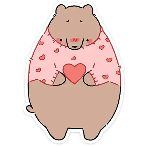 ❤️ Стикер «Мишич» для Telegram