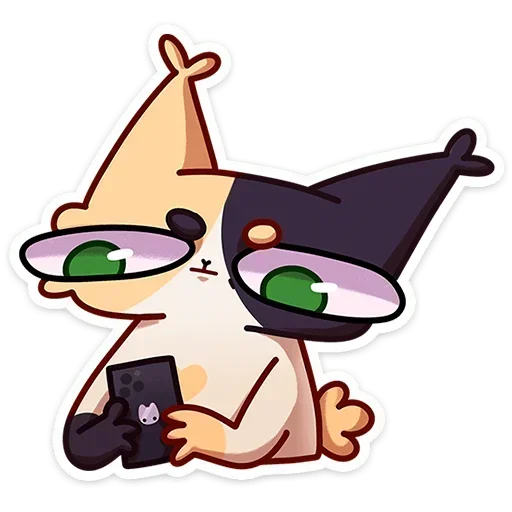 🫤 Стикер «Мурчальня» для Telegram