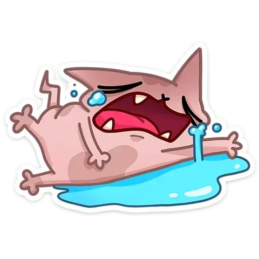 😭 Стикер «Мурчальня» для Telegram