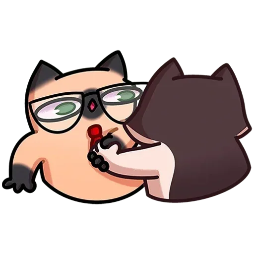 🤝 Стикер «Мурчальня Без Текста» для Telegram