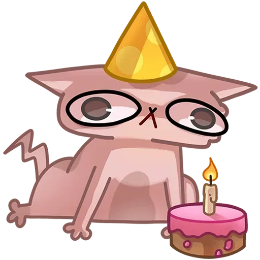 🎂 Стикер «Мурчальня Без Текста» для Telegram