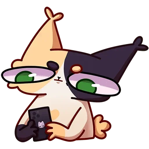 🫤 Стикер «Мурчальня Без Текста» для Telegram