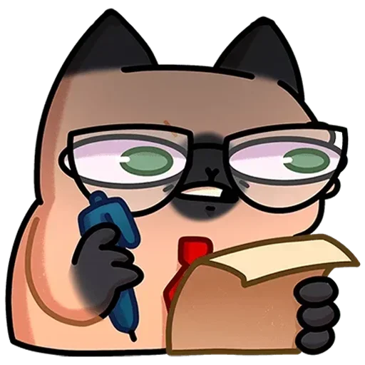 📝 Стикер «Мурчальня Без Текста» для Telegram