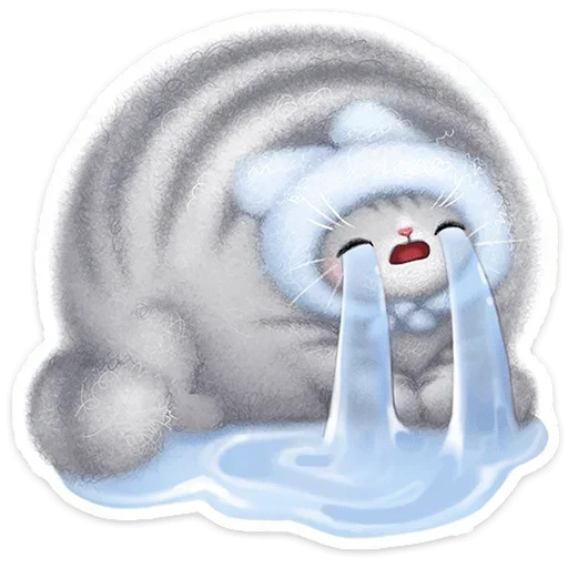 😭 Стикер «Мурзик» для Telegram