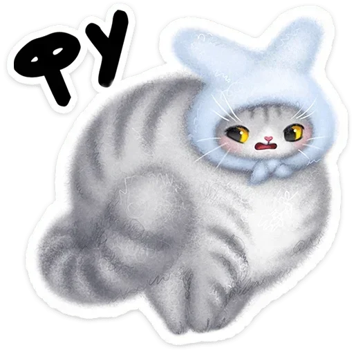 🤢 Стикер «Мурзик» для Telegram