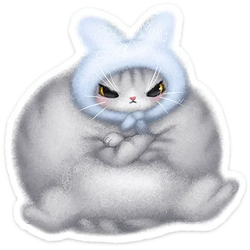 😤 Стикер «Мурзик» для Telegram
