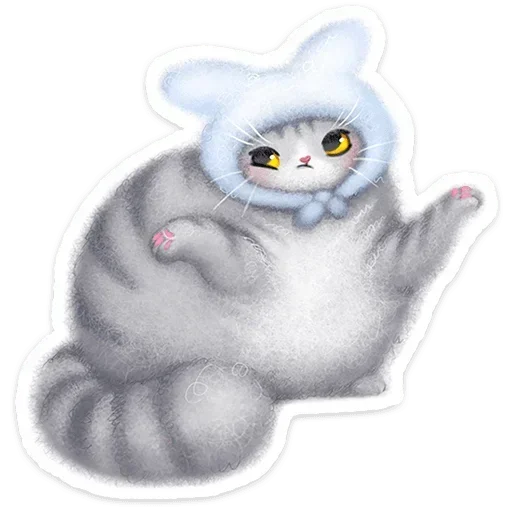 🤷‍♀️ Стикер «Мурзик» для Telegram