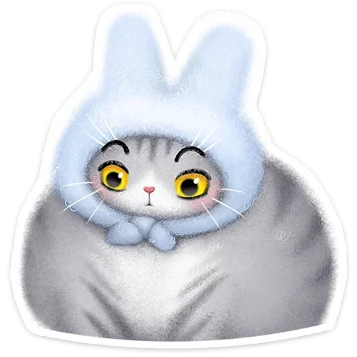 😧 Стикер «Мурзик» для Telegram