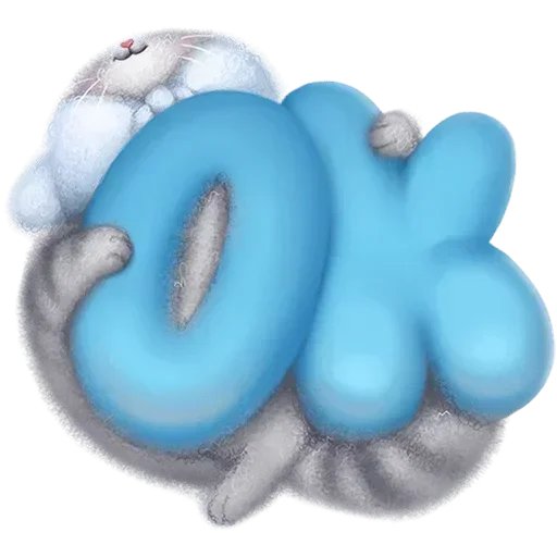 🆗 Стикер «Мурзик Без Текста» для Telegram