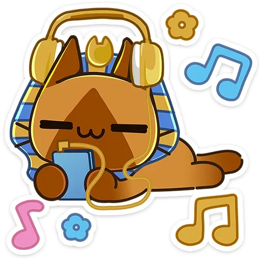 🎧 Стикер «Нехо» для Telegram