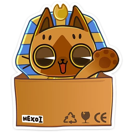 👋 Стикер «Нехо» для Telegram