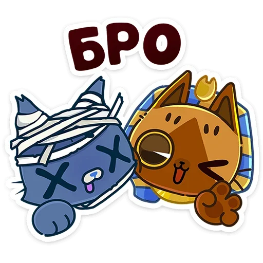 ✌ Стикер «Нехо» для Telegram
