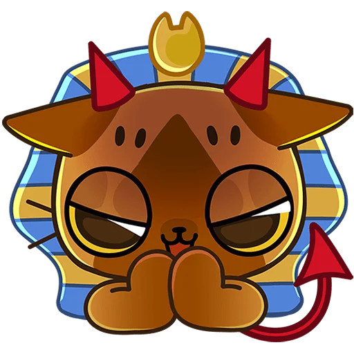 😈 Стикер «Нехо без текста» для Telegram