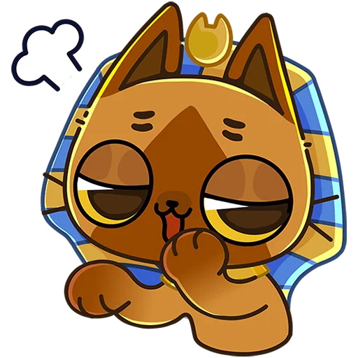 😮‍💨 Стикер «Нехо без текста» для Telegram