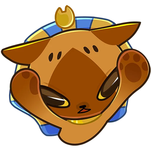 🐾 Стикер «Нехо без текста» для Telegram